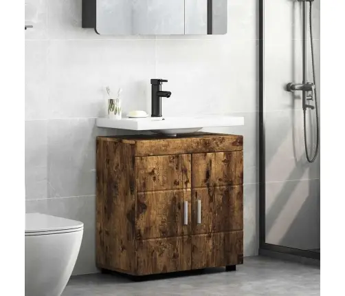 Vannitoa Kapikomplekt Tulum Suitsetatud Tamm 60 X 34 X 63 Cm