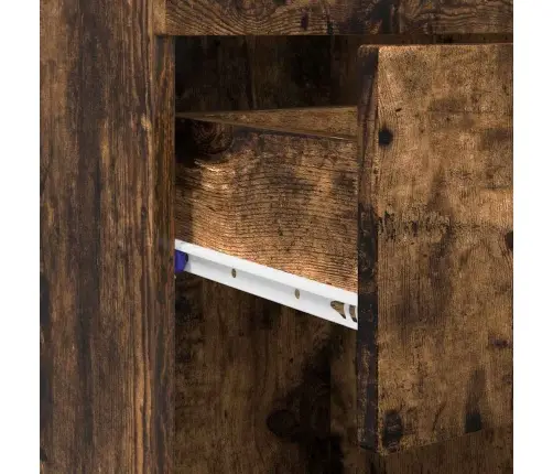 Vannas Istabas Skapītis Dūmakaina Ozolkoka 37 X 31.5 X 82 Cm Vidaxl