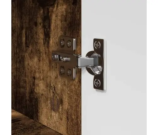 Vannas Istabas Skapītis Dūmakaina Ozolkoka 37 X 31.5 X 82 Cm Vidaxl