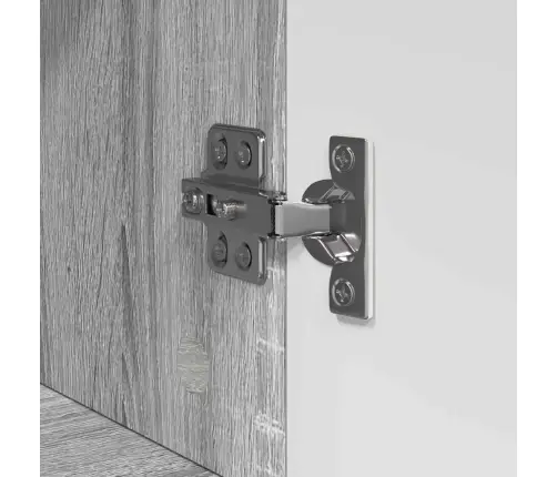 Vannas Istabas Skapītis Pelēka Sonomas Ozola 37 X 31.5 X 82 Cm Vidaxl