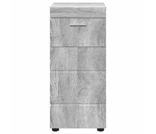 Vannas Istabas Skapītis Pelēka Sonomas Ozola 37 X 31.5 X 82 Cm Vidaxl