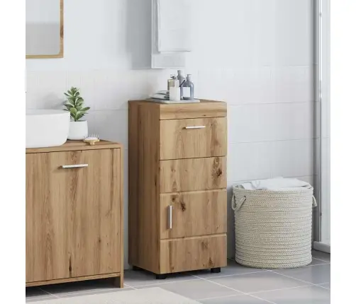 Vannitoa Kapikomplekt Tulum Käsitööpuu 37 X 31,5 X 82 Cm