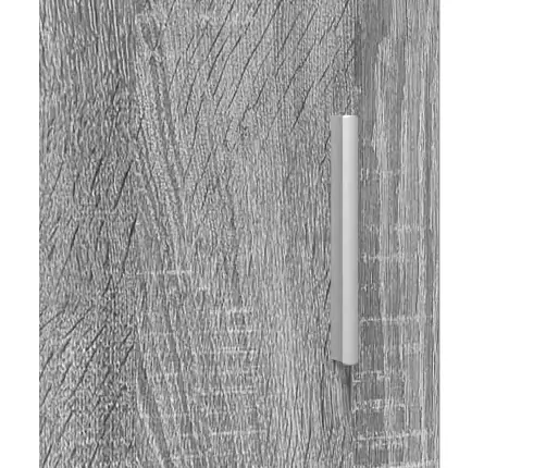 Vannas Istabas Skapītis Pelēka Sonomas Ozola 37 X 31.5 X 203 Cm Vidaxl