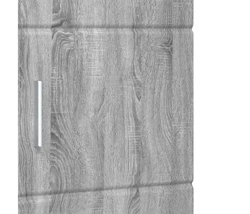 Vannas Istabas Skapītis Pelēka Sonomas Ozola 37 X 31.5 X 203 Cm Vidaxl