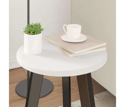 Galda Virsma Balts 30 X 30 X 1.5 Cm Inženierijas Koks Vidaxl