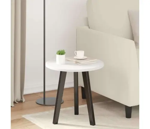 Galda Virsma Balts 40 X 40 X 1.5 Cm Inženierijas Koks Vidaxl