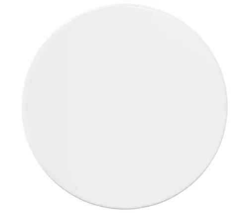 Galda Virsma Spīdīgi Balta 40 X 40 X 1.5 Cm Inženierijas Koks Vidaxl