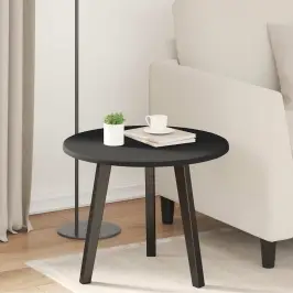 Galda Virsma Melna 50 X 50 X 1.5 Cm Inženierijas Koks Vidaxl