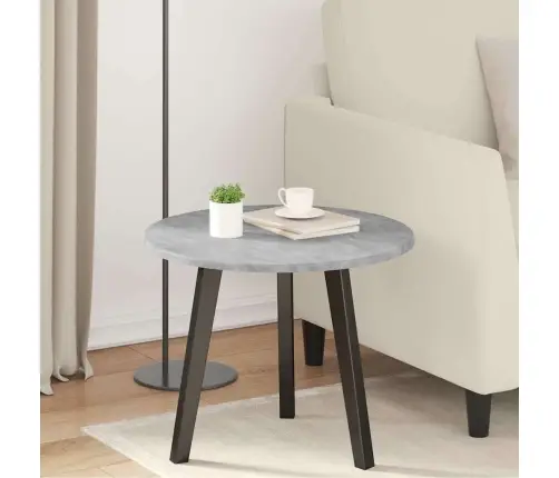 Stalo Viršus Betono Pilka 50 X 50 X 1,5 Cm Apdirbta Mediena