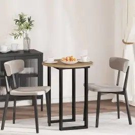 Galda Virsma Amatnieku Ozola 60 X 60 X 1,5 Cm Inženierijas Koks Vidaxl