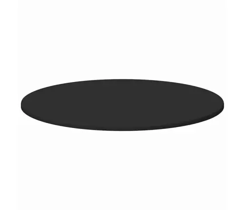 Galda Virsma Melna 70 X 70 X 1.5 Cm Inženierijas Koks Vidaxl