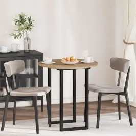 Galda Virsma Amatnieku Ozola 70 X 70 X 1,5 Cm Inženierijas Koks Vidaxl