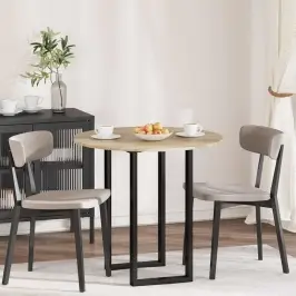 Galda Virsma Sonomas Ozola 80 X 80 X 1,5 Cm Inženierijas Koks Vidaxl