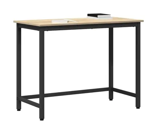 Galds Sonoma Ozols 80 X 50 X 76,5 Cm Inženieru Koks Un Tērauds Vidaxl