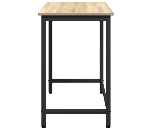 Galds Sonoma Ozols 80 X 50 X 76,5 Cm Inženieru Koks Un Tērauds Vidaxl