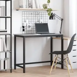 Galds Pelēks Sonoma 80 X 50 X 76,5 Cm Inženieru Koks Un Tērauds Vidaxl