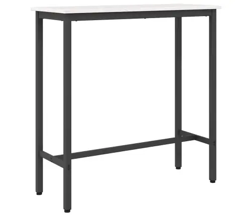 Staliuku Balta 100 X 40 X 101 Cm Inžinerinė Mediena Ir Plienas