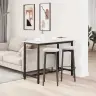 Galds Balts 100 X 50 X 77 Cm Inženieru Koks Un Tērauds Vidaxl