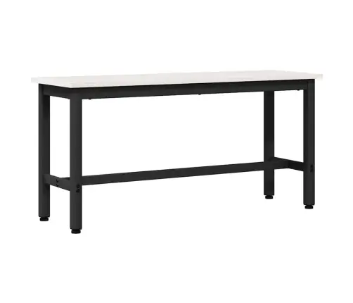 Ēdamgalds 2 Pcs Balts 100 X 32,5 X 49 Cm Masīvkoka Priede Vidaxl