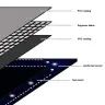 Tarps 650G / M² Brūna 3 X 4 M Audekls Ar Pvc Pārklājumu Vidaxl