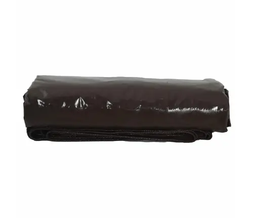 Tarps 650G / M² Brūna 6 X 8 M Audekls Ar Pvc Pārklājumu Vidaxl