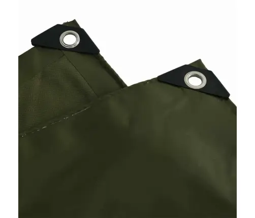 Tarps 650G / M² Olīvu Zaļš 2,5 X 4,5 M Audekls Ar Pvc Pārklājumu Vidaxl