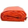 Tarpaulin 650G / M² Oranž 1,5 X 6 M Lõuend Pvc Kattega