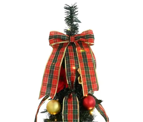 Mākslīgā Ziemassvētku Eglīte Su 150 Led Zaļa 180 Cm Pvc Vidaxl