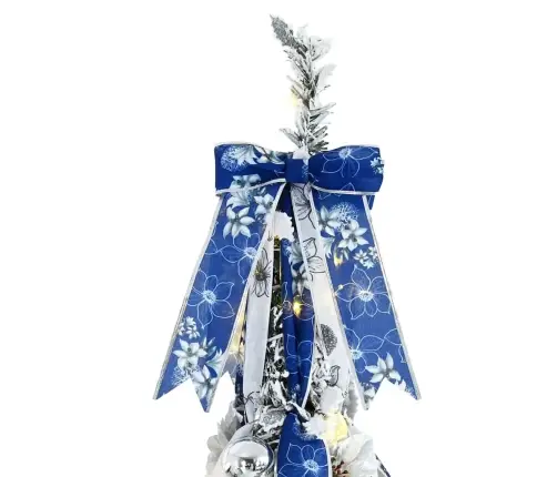 Dirbtinė Kalėdų Eglutė Su 50 Led S Stovu Žalia 120 Cm Pvc