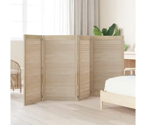 Skapju Durvis 4 Pcs Brūna 110 X 59.5 X 2.1 Cm Priedes Masīvkoks Vidaxl