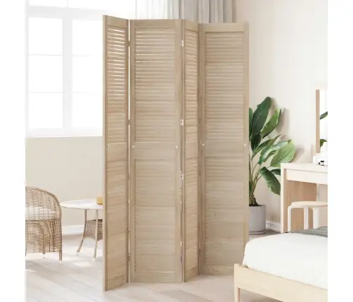 Skapju Durvis 4 Pcs Brūna 201 X 39.5 X 2.1 Cm Priedes Masīvkoks Vidaxl