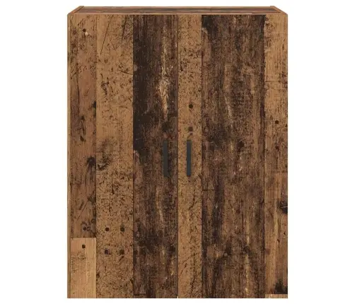 Seinale Kinnitatud Kapid 2 Pcs Vana Puit 69,5 X 34 X 90 Cm