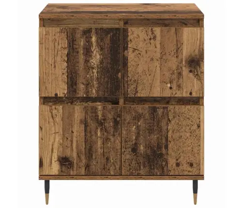 Sānu Skapji 3 Pcs Vecs Koks 180 X 35 X 70 Cm Inženierijas Koks Vidaxl