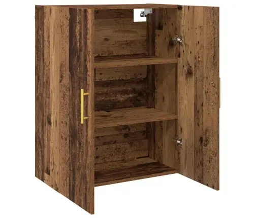 Sienā Uzstādītie Skapji 2 Pcs Vecs Koks 69.5 X 34 X 90 Cm Vidaxl