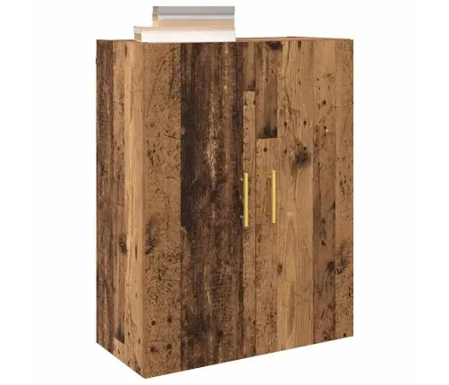 Sienā Uzstādītie Skapji 2 Pcs Vecs Koks 69.5 X 34 X 90 Cm Vidaxl