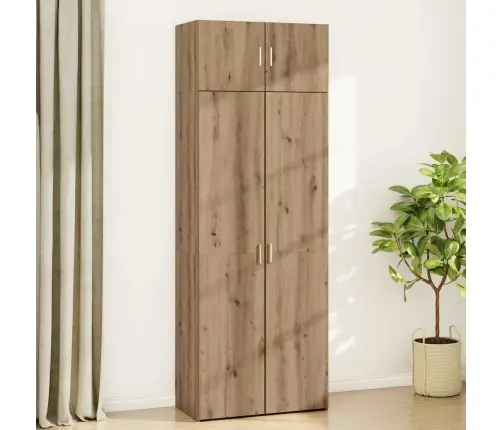 Hoiukapp Käsitöötamm 80 X 42.5 X 225 Cm Tehispuit Hoiukapp Käsitöötamm 80 X 42.5 X 225 Cm Tehispuit