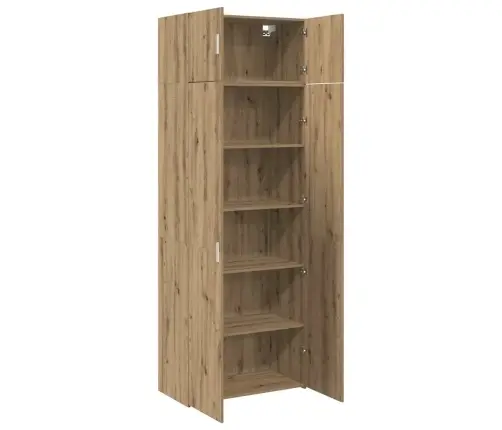 Hoiukapp Käsitöötamm 80 X 42.5 X 225 Cm Tehispuit Hoiukapp Käsitöötamm 80 X 42.5 X 225 Cm Tehispuit