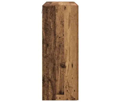 Sienā Uzstādītie Skapji 2 Pcs Vecs Koks 69.5 X 34 X 90 Cm Vidaxl