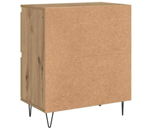 Šoninės Lentynos 2 Pcs Artisano Ąžuolo 120 X 35 X 70 Cm