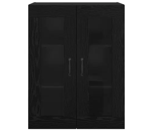 Sieniniai Spintelės 2 Pcs Juoda Ąžuolo 69,5 X 34 X 90 Cm Sieniniai Spintelės 2 Pcs Juoda Ąžuolo 69,5 X 34 X 90 Cm