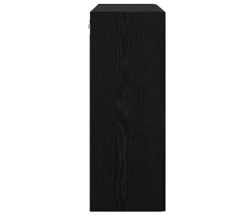 Sieniniai Spintelės 2 Pcs Juoda Ąžuolo 69,5 X 34 X 90 Cm Sieniniai Spintelės 2 Pcs Juoda Ąžuolo 69,5 X 34 X 90 Cm