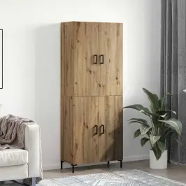 Augstais Skapītis Amatnieku Ozola 69,5 X 34 X 180 Cm Vidaxl