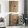 Augstais Skapītis Amatnieku Ozola 69.5 X 34 X 180 Cm Vidaxl