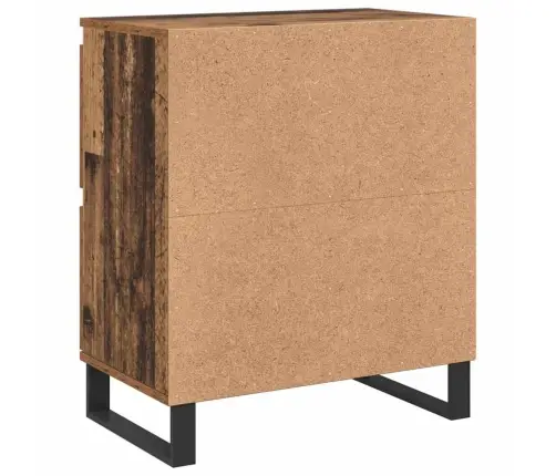 Kappide Külgedel 2 Pcs Vana Puit 120 X 35 X 70 Cm Tehispuit