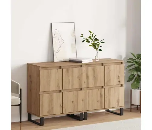 Sānu Skapji 2 Pcs Amatnieku Ozola 120 X 35 X 70 Cm Vidaxl