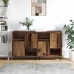Šoninės Lentynos 2 Pcs Sena Mediena 120 X 35 X 70 Cm