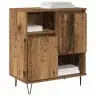 Kappide Külgedel 2 Pcs Vana Puit 120 X 35 X 70 Cm Tehispuit