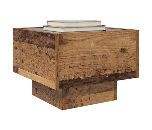 Skapītis Veca Koka 40 X 40 X 30 Cm Inženieru Koks, Stikls Vidaxl