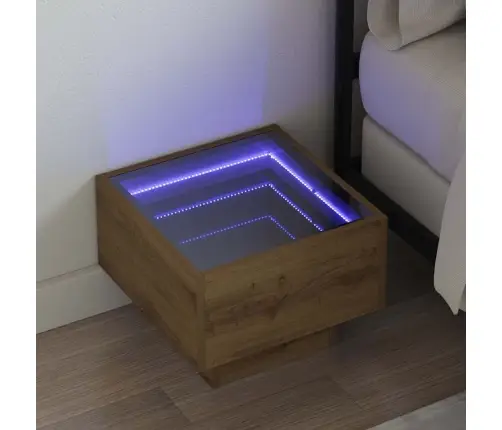 Skapītis Amatnieku Ozola 40 X 40 X 30 Cm Inženieru Koks, Stikls Vidaxl