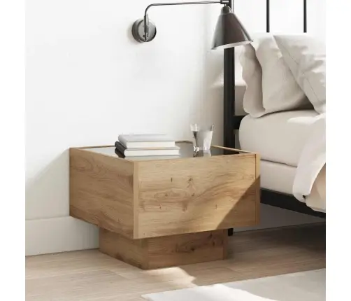 Skapītis Amatnieku Ozola 40 X 40 X 30 Cm Inženieru Koks, Stikls Vidaxl